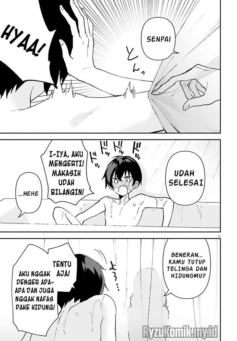 “Issho ni Netaindesu yo Ne, Senpai?” to Amaku Sasayakarete Kon’ya mo Nemurenai Chapter 3 Gambar 23