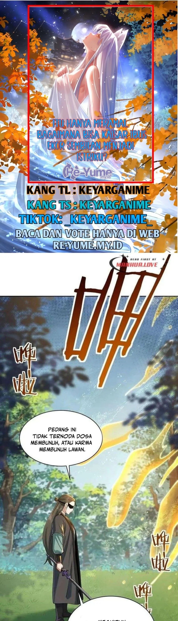 Baca Komik It’s Just Fortune-Telling, How Did the Nine-Tailed Demon Emperor Become My Wife?! Chapter 19 Gambar 1