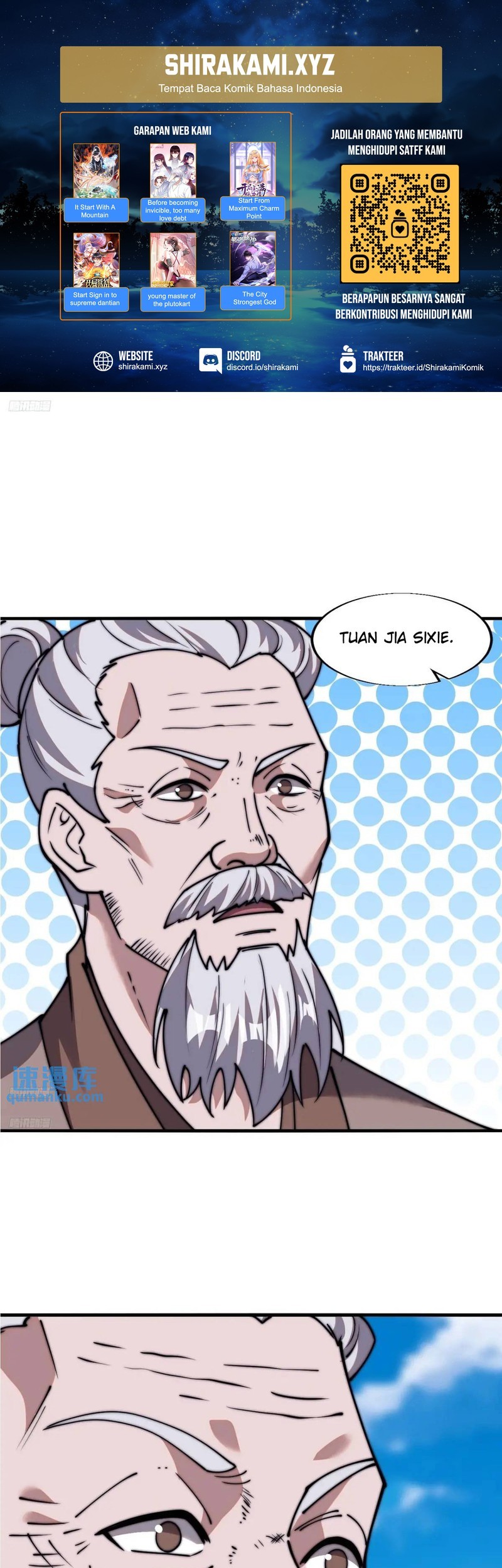 Baca Komik It Starts With A Mountain Chapter 873 Gambar 1