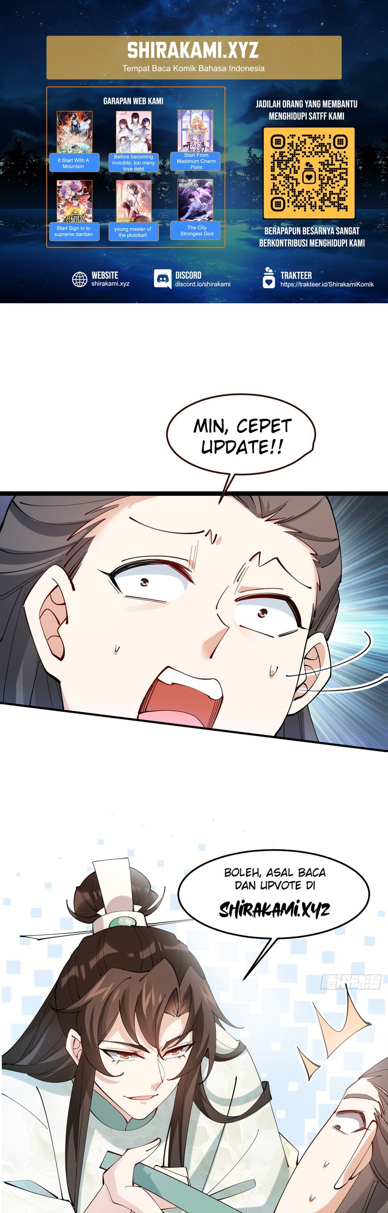 Baca Komik It Starts With A Mountain Chapter 874 Gambar 1