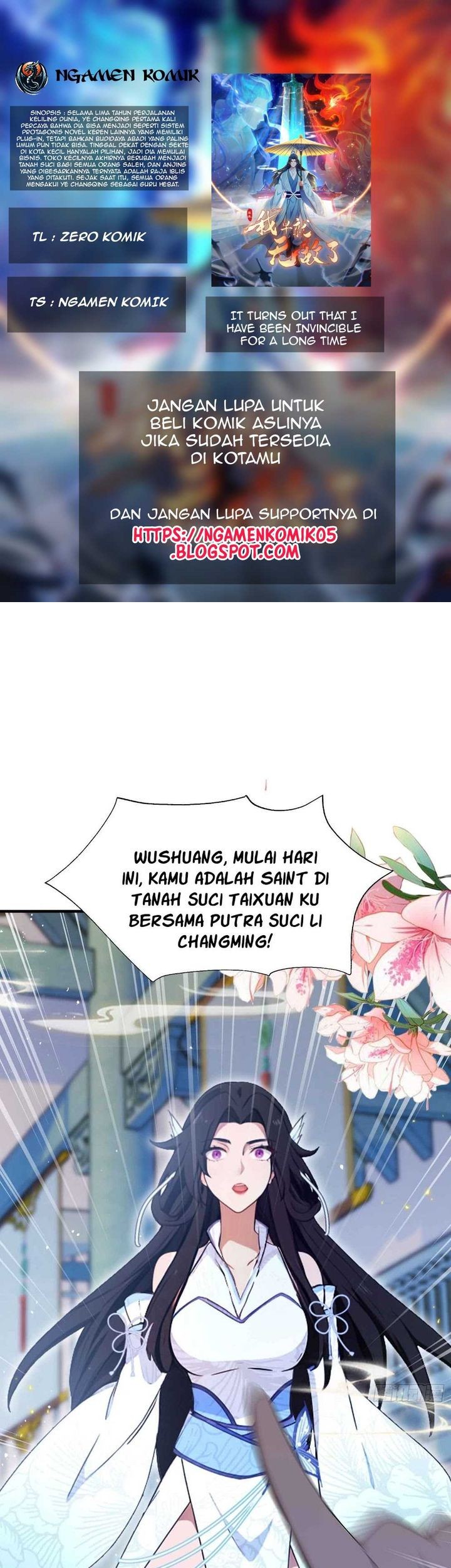 Baca Komik It Turns Out That I Have Been Invincible For A Long Time Chapter 14 Gambar 1