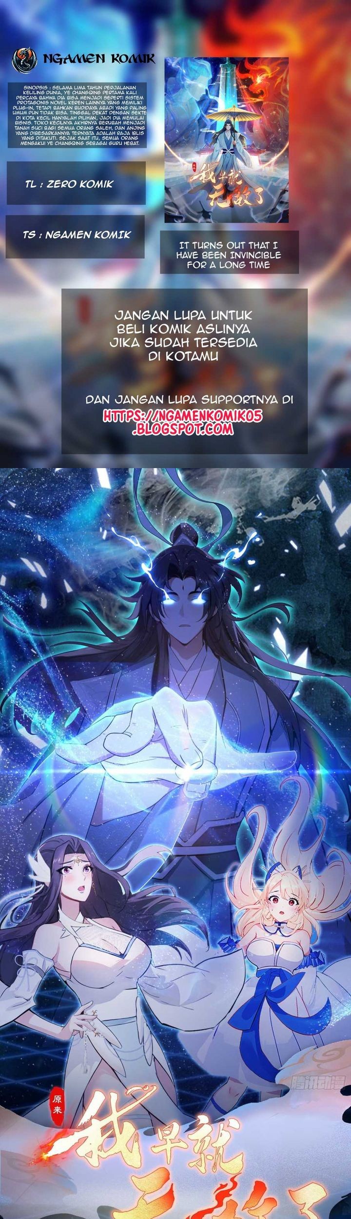 Baca Komik It Turns Out That I Have Been Invincible For A Long Time Chapter 8 Gambar 1