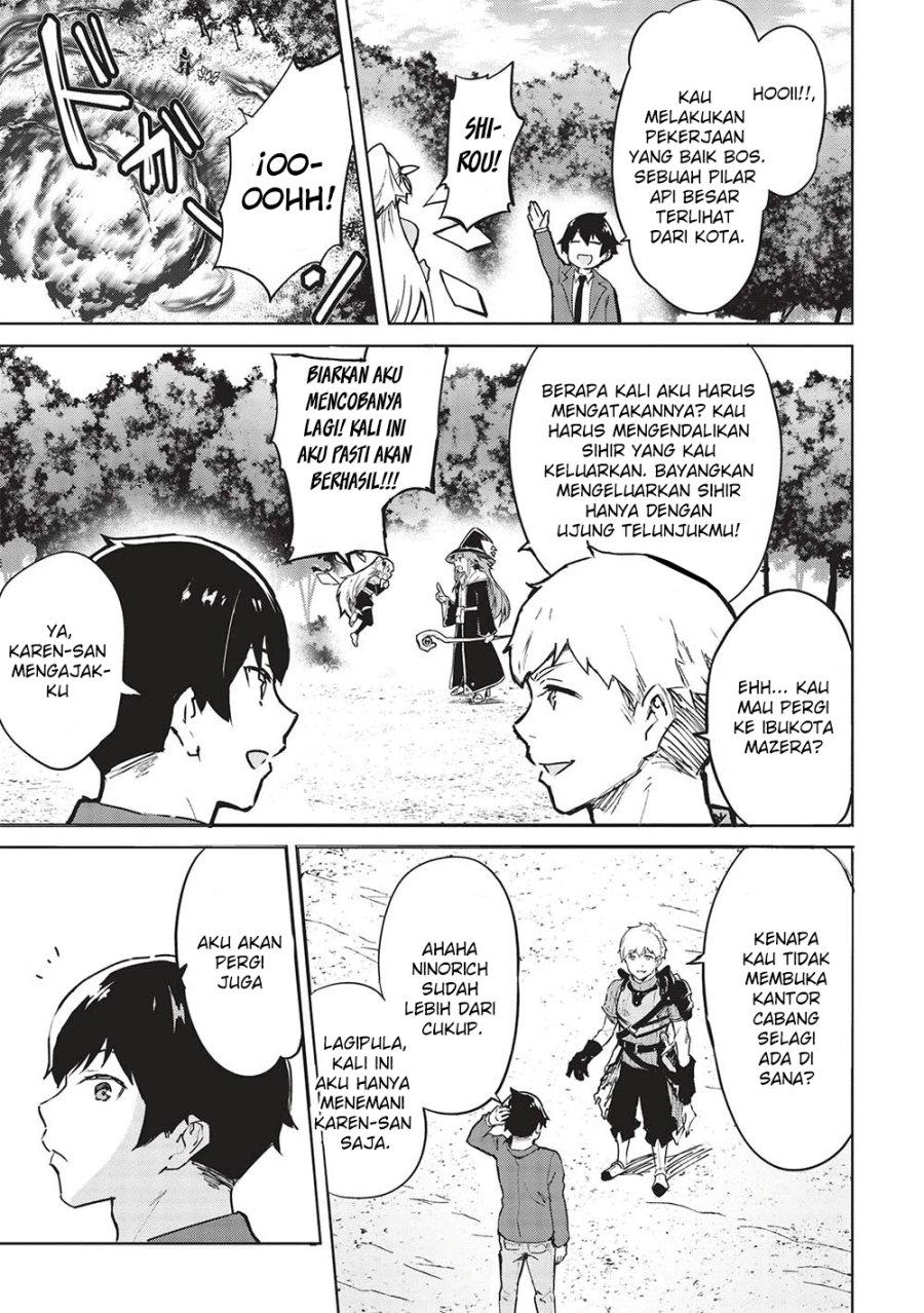 Itsu Demo Jitaku ni Kaereru Ore wa, Isekai de Gyoushoujin o Hajimemashita Chapter 41 Gambar 6