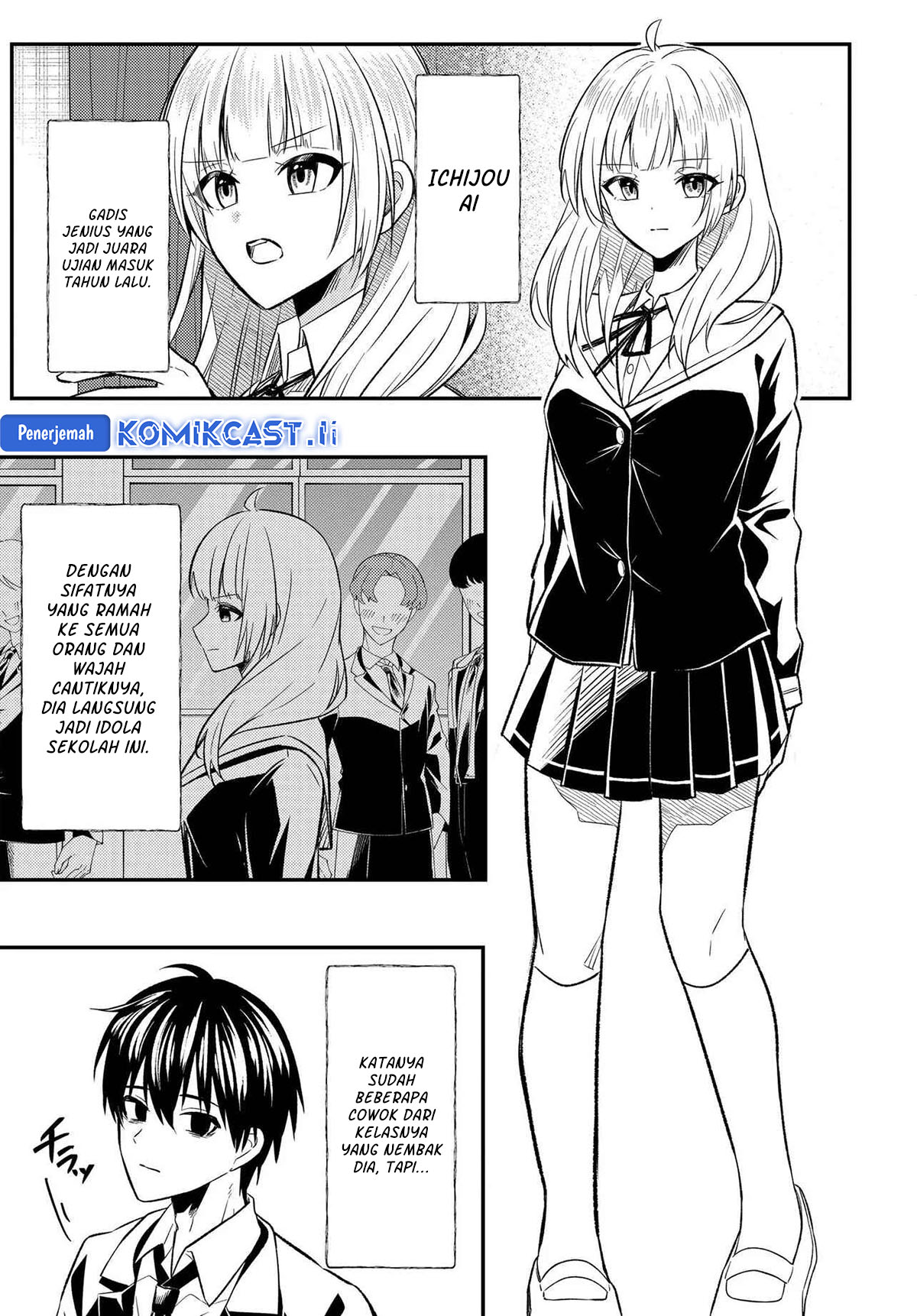 Jinsei Gyakuten Uwaki sare, Enzai wo Kiserareta Ore ga, Gakuen Ichi no Bishoujo ni Natsuka reru Chapter 2 Gambar 4