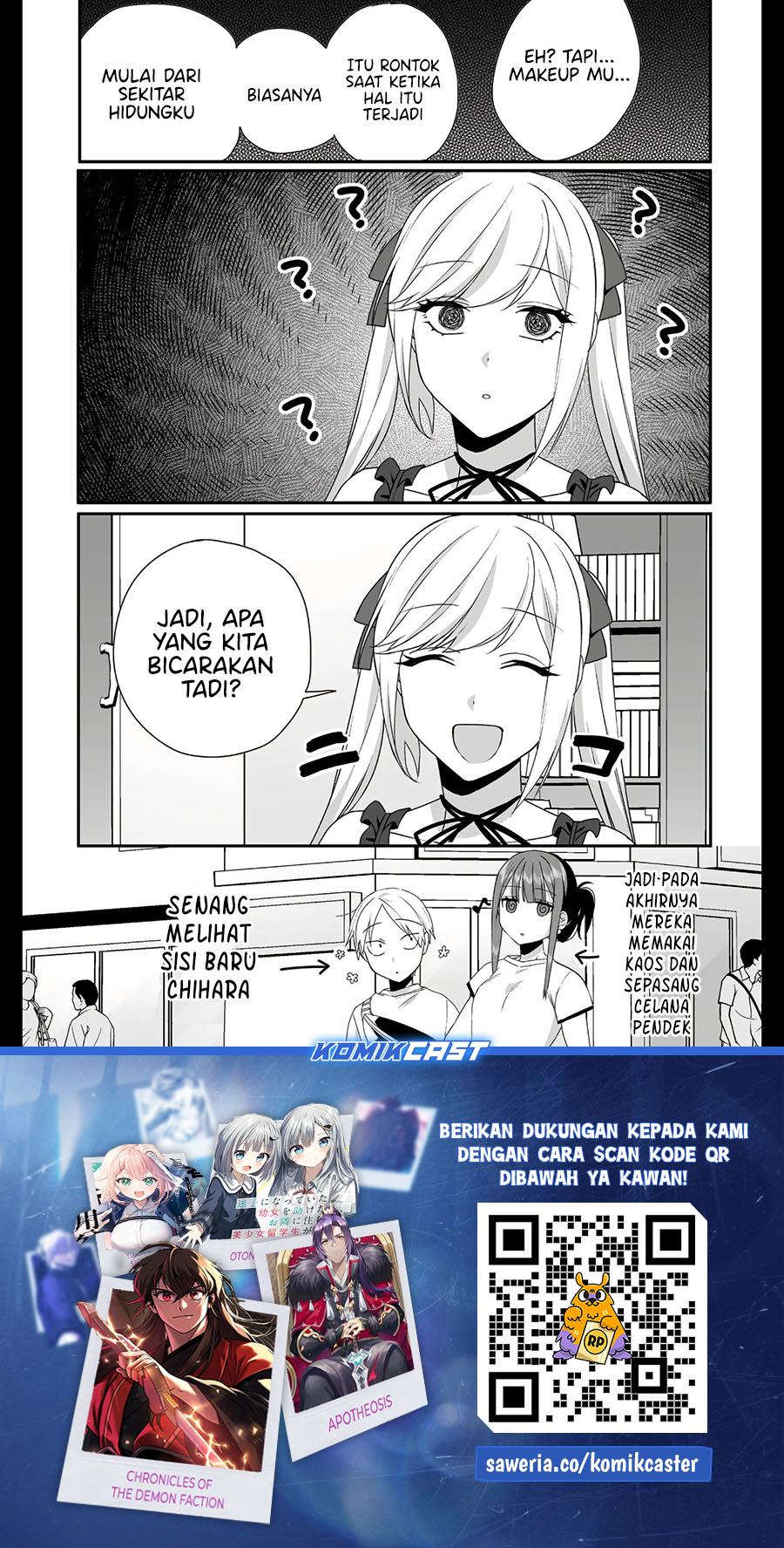 Jirai nandesu ka? Chihara-san (That Girl Is Cute… But Dangerous?) Chapter 35 Gambar 5