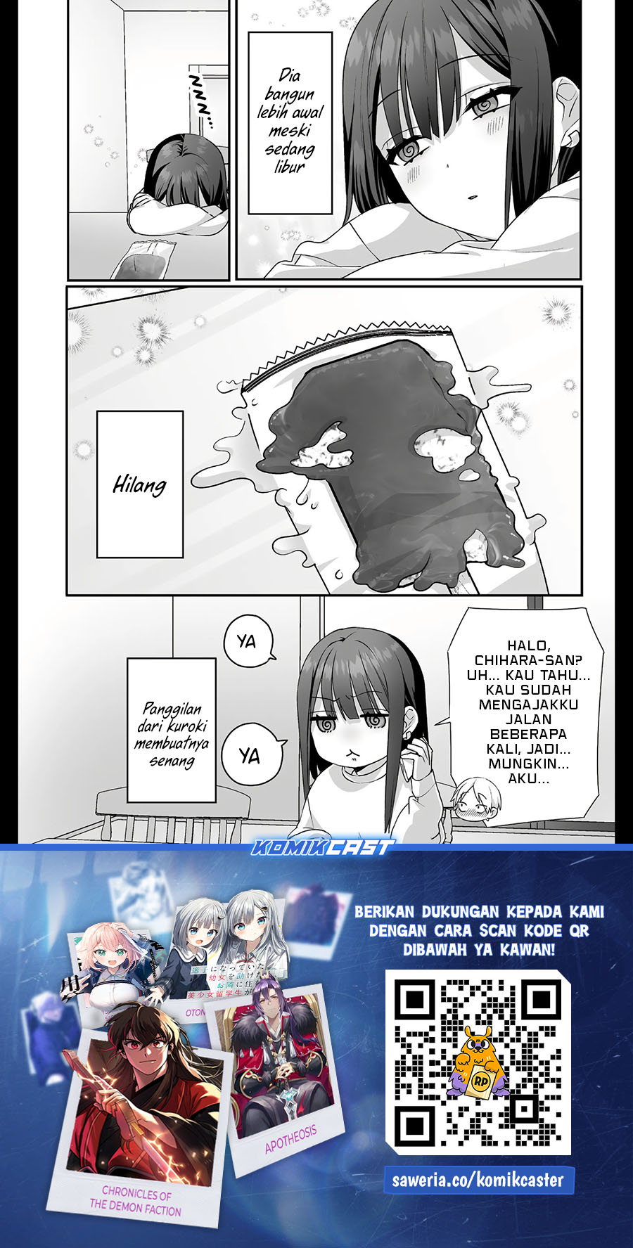 Jirai nandesu ka? Chihara-san (That Girl Is Cute… But Dangerous?) Chapter 37 Gambar 5