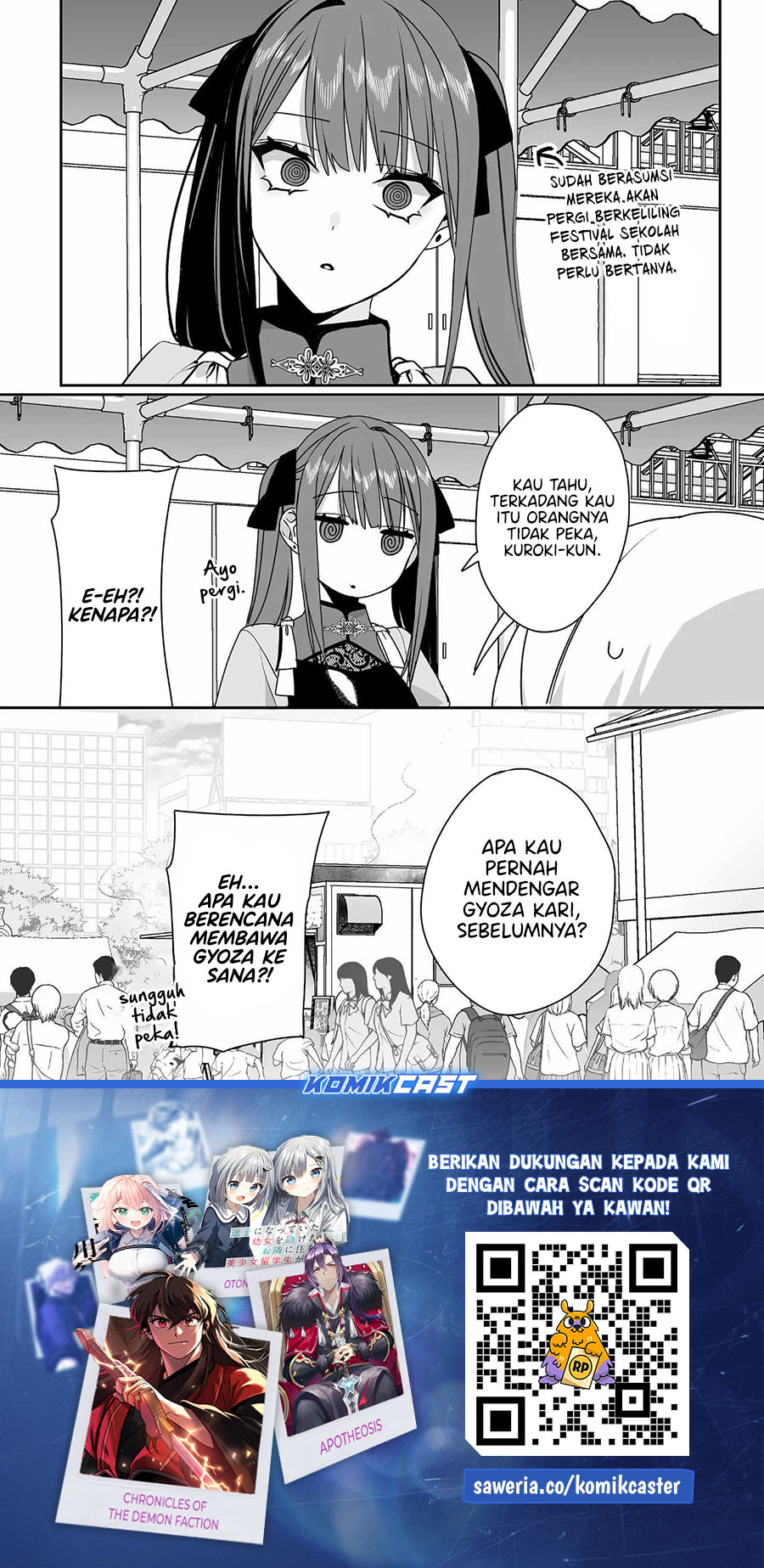 Jirai nandesu ka? Chihara-san (That Girl Is Cute… But Dangerous?) Chapter 48 Gambar 10