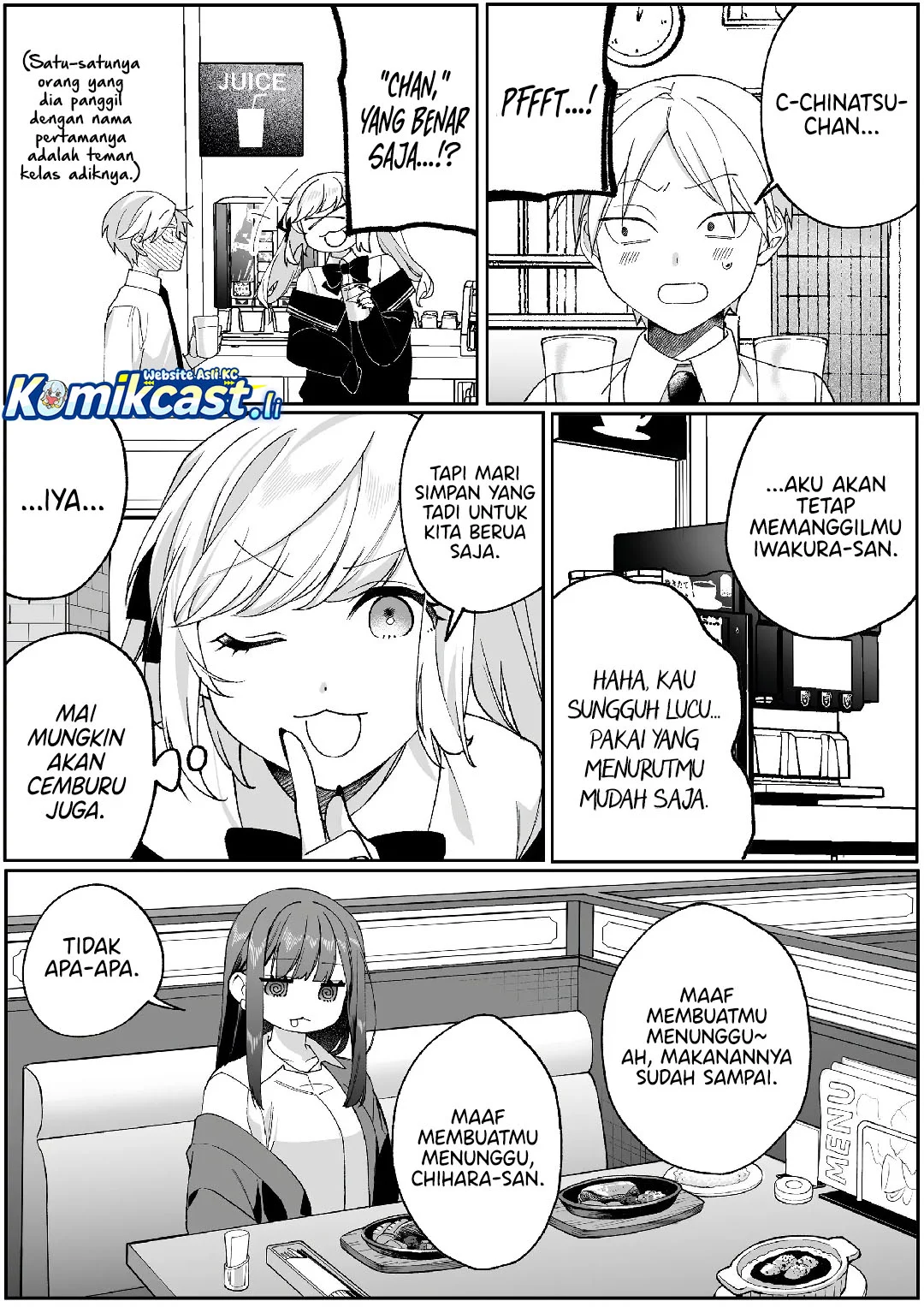 Jirai nandesu ka? Chihara-san (That Girl Is Cute… But Dangerous?) Chapter 83 Gambar 4