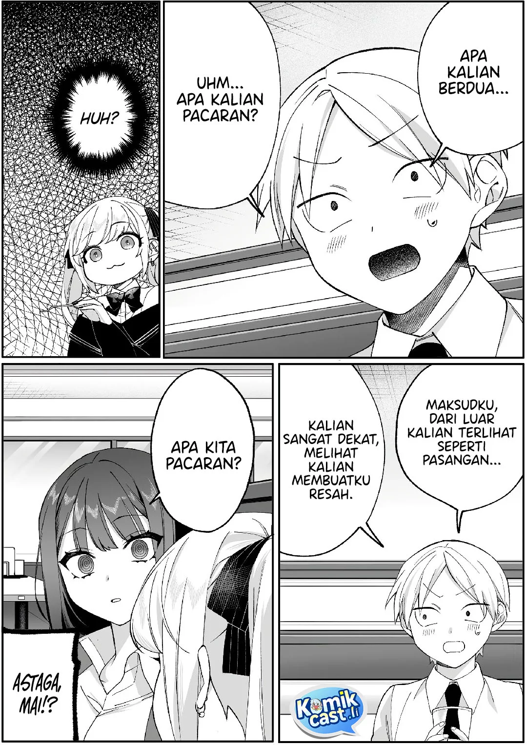 Jirai nandesu ka? Chihara-san (That Girl Is Cute… But Dangerous?) Chapter 83 Gambar 6