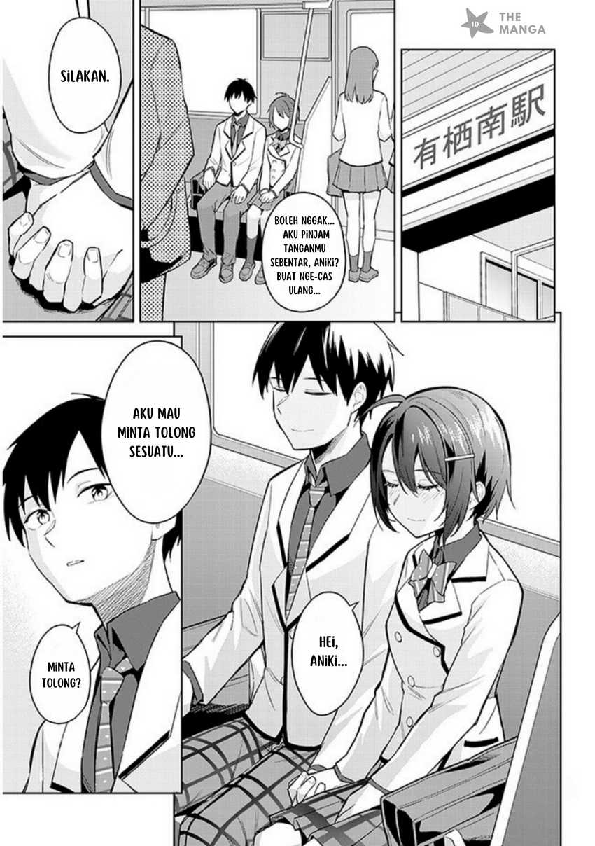 Jitsu wa Gimai (Imouto) deshita. ~Saikin de Kitagiri no Otouto no Kyorikan ga Yatara Chikaiwake~ Chapter 15 Gambar 14