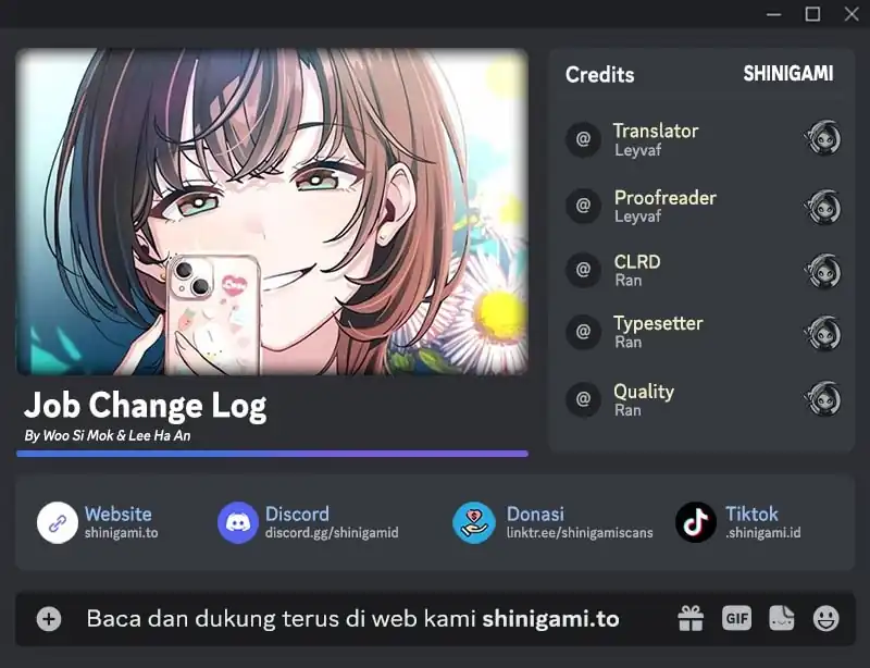 Baca Komik Job Change Log Chapter 30 Gambar 1