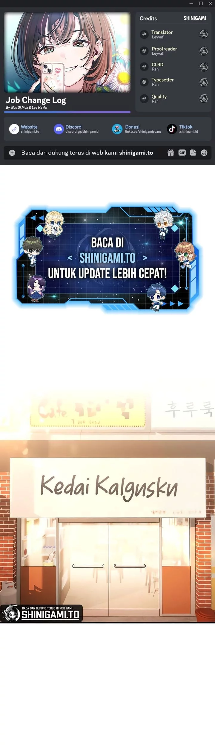 Baca Komik Job Change Log Chapter 33 Gambar 1