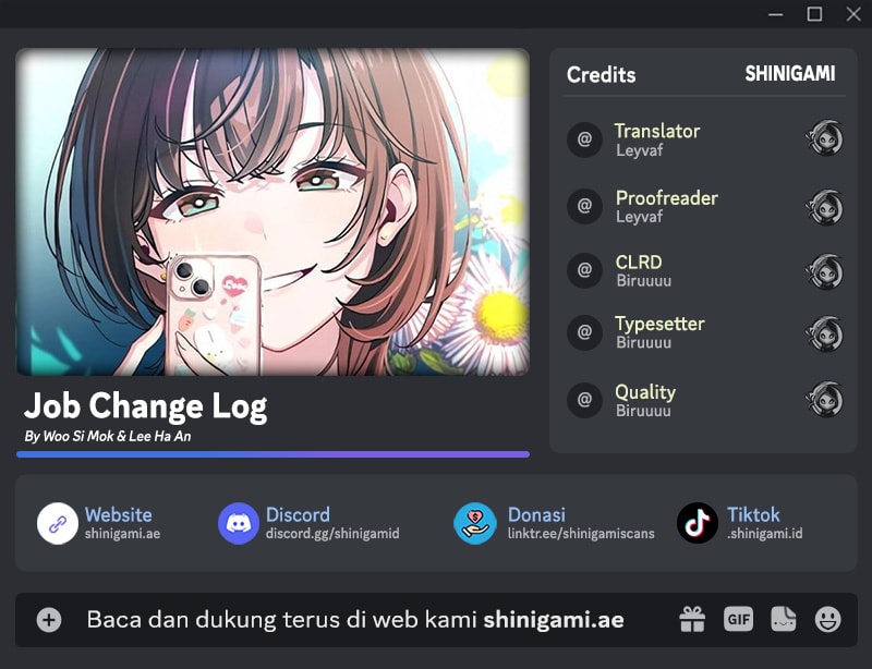 Baca Komik Job Change Log Chapter 9 Gambar 1
