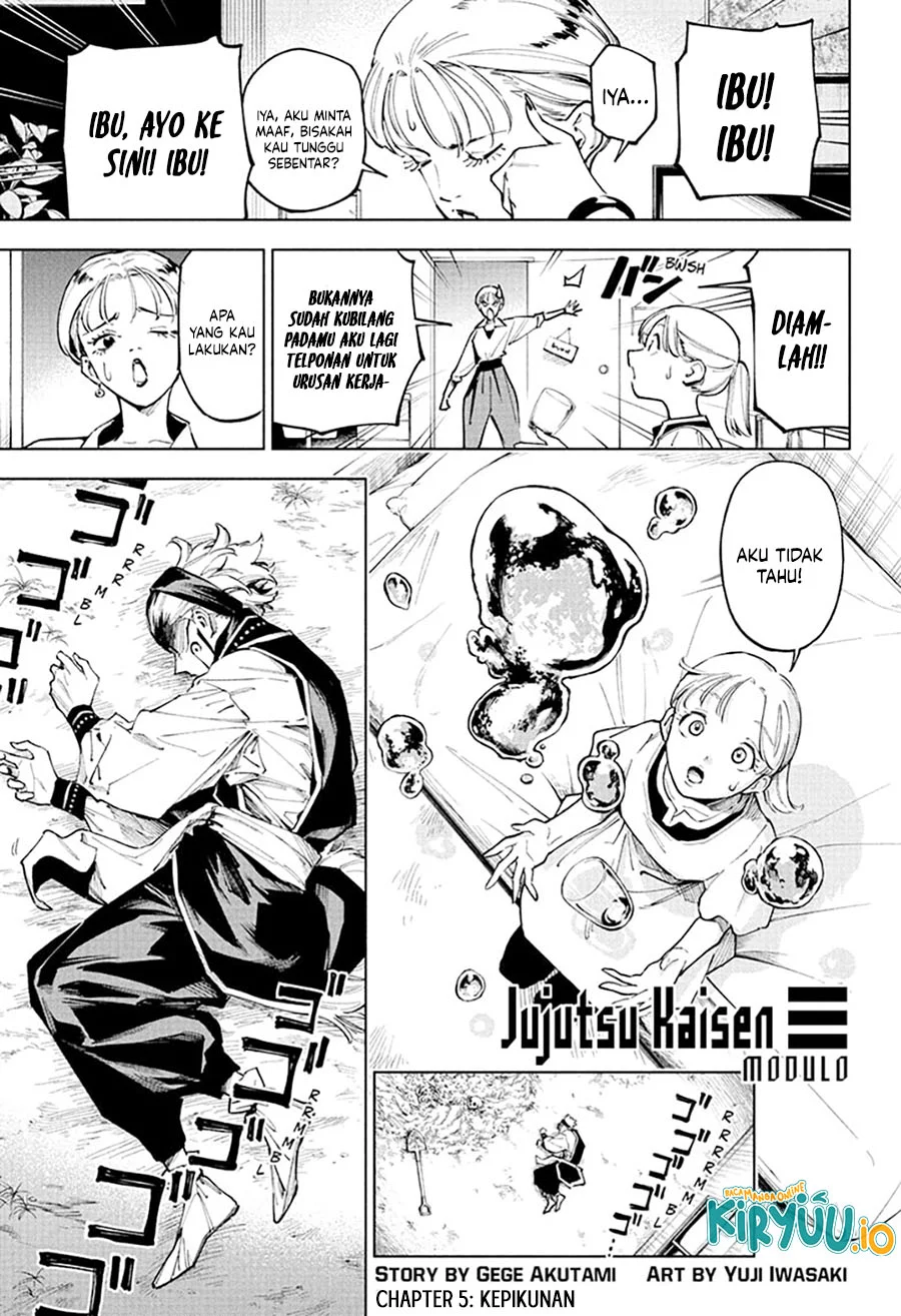 Baca  Jujutsu Kaisen Modulo Chapter 5 Gambar 2