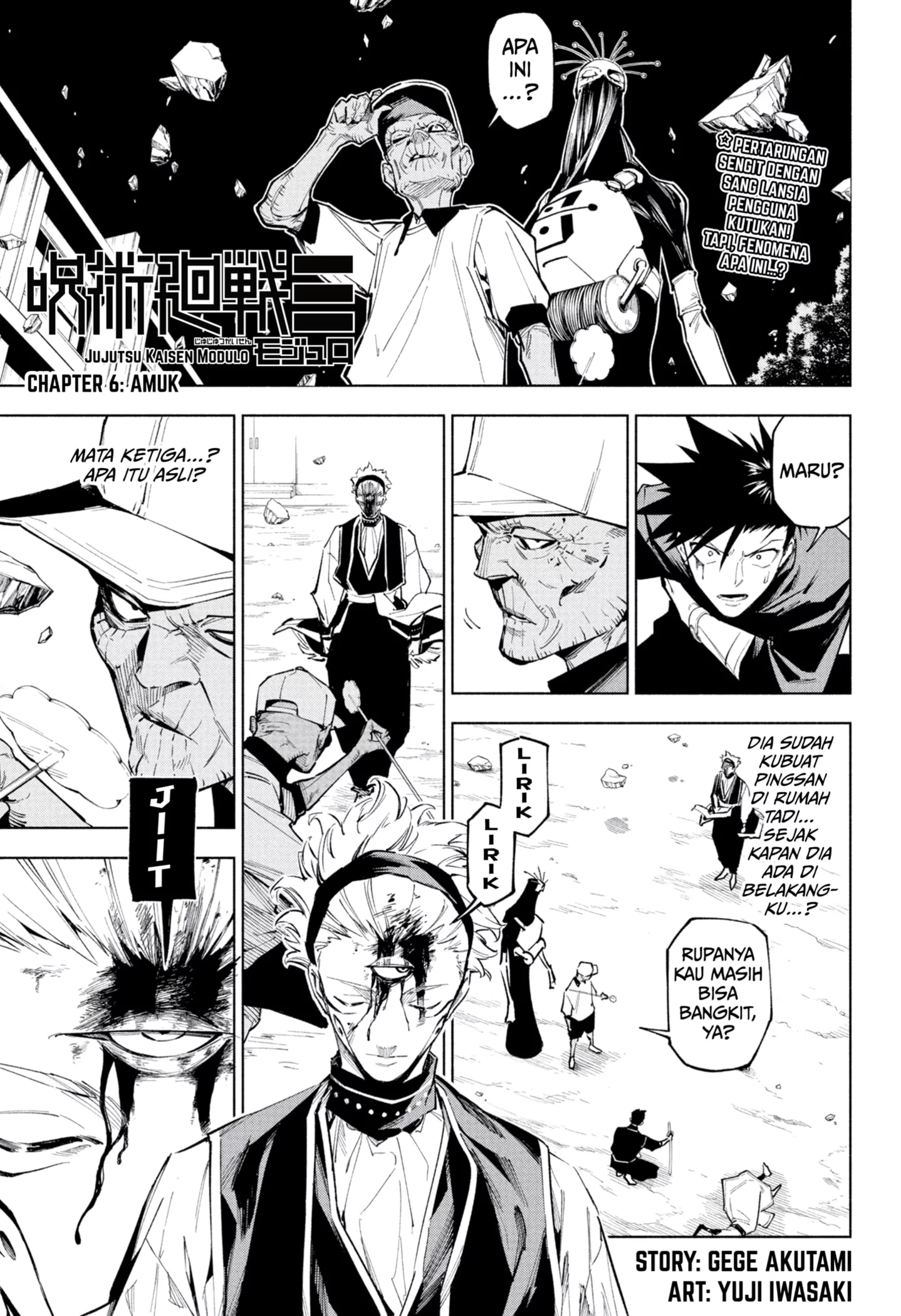 Baca Komik Jujutsu Kaisen Modulo Chapter 6 Gambar 1