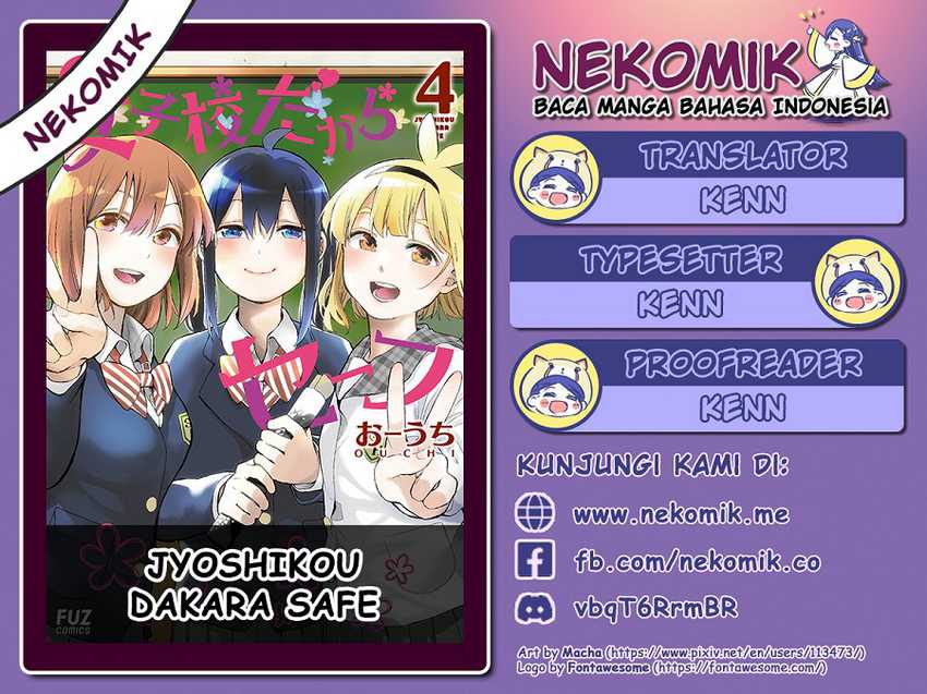 Baca  Jyoshikou Dakara Safe Chapter 11 Gambar 2