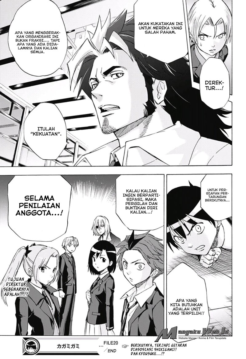 Kagamigami Chapter 20 Gambar 19