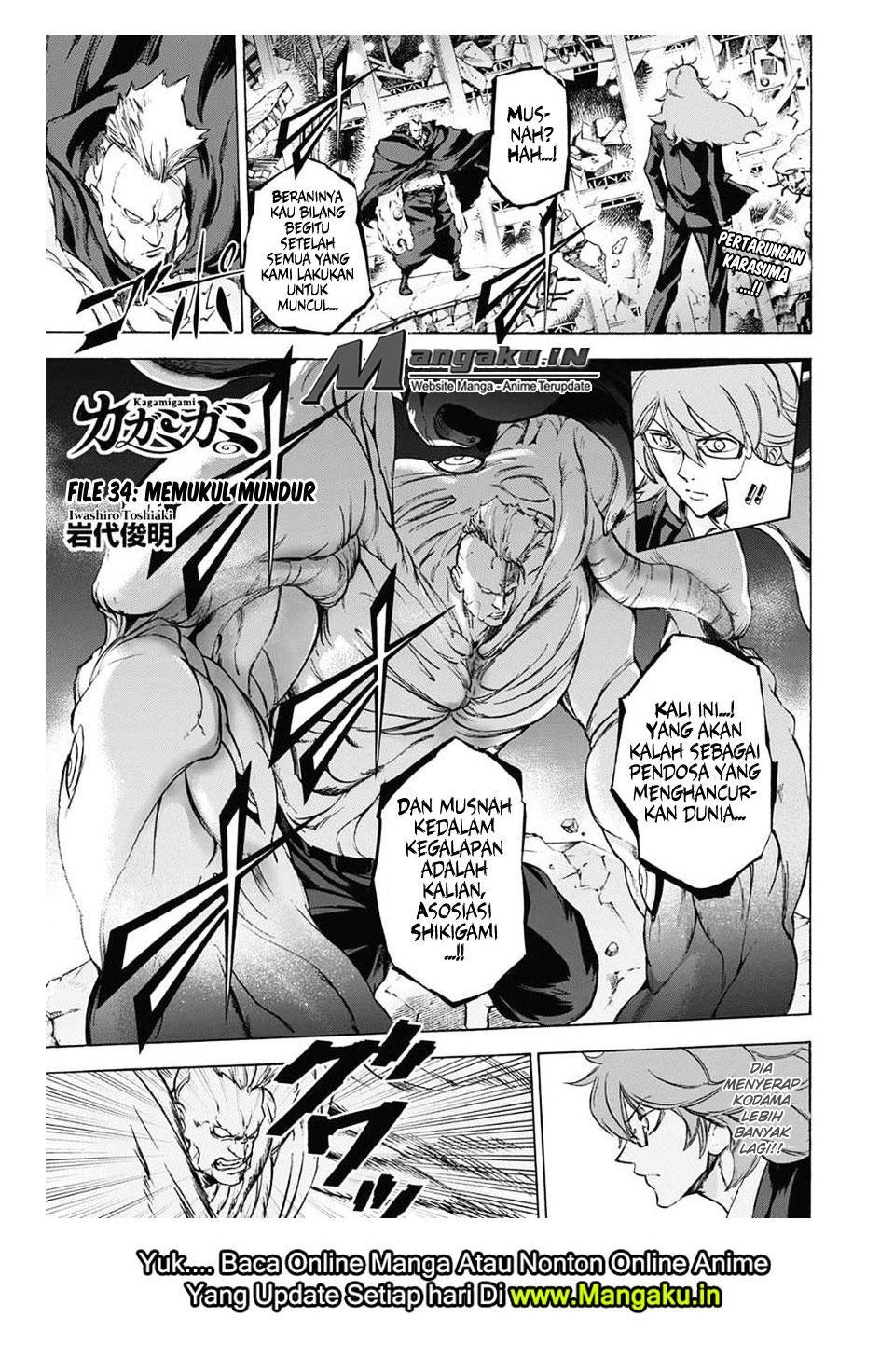 Baca Kagamigami Chapter 34 Gambar 2