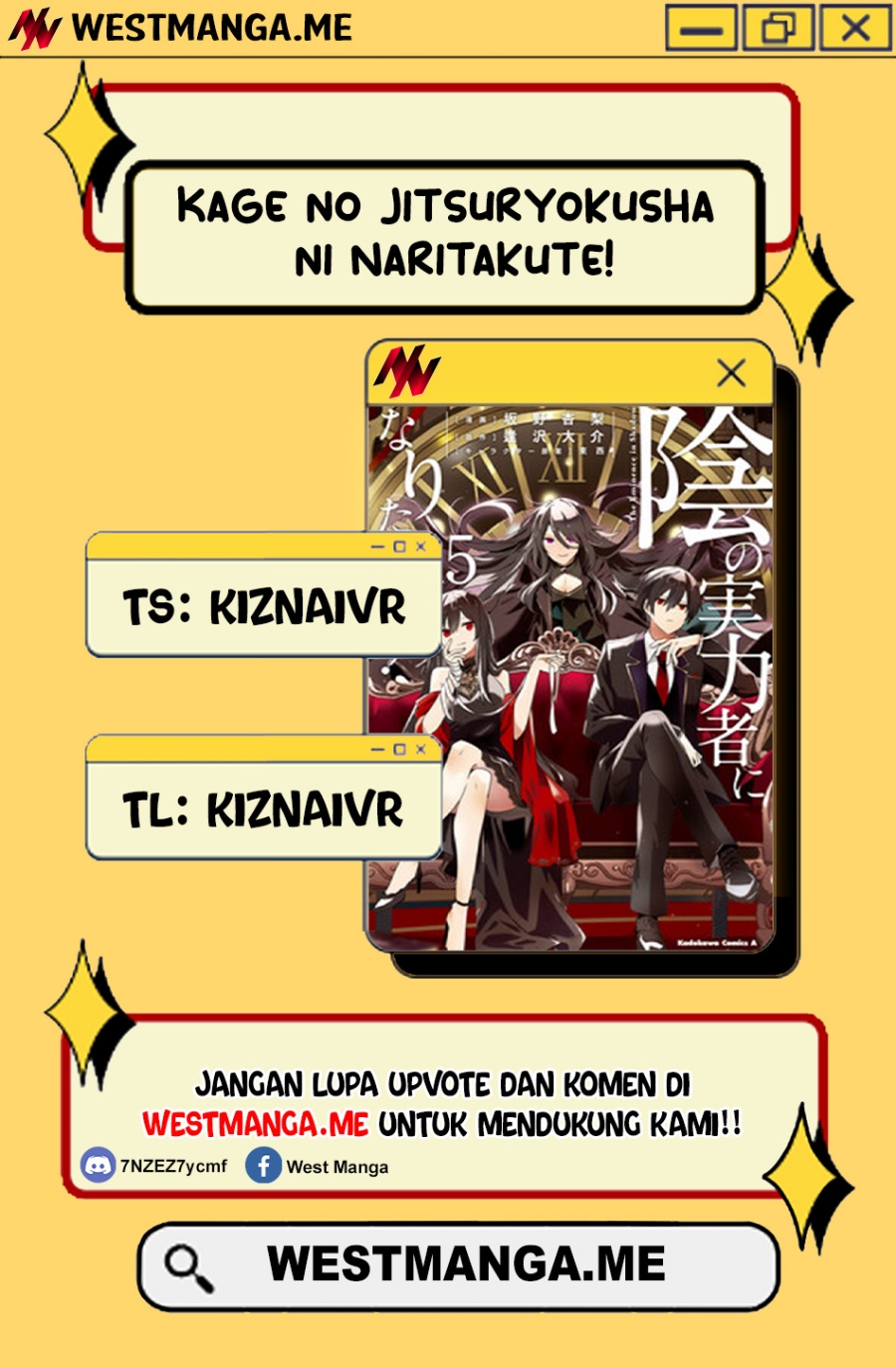 Baca Komik Kage no Jitsuryokusha ni Naritakute Chapter 73.1 Gambar 1