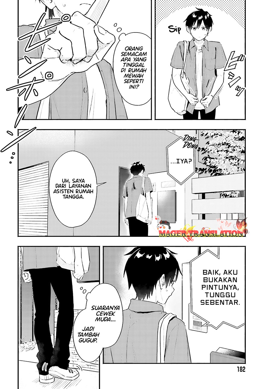 Kajidaikou no Arbeit wo Hajimetara Gakuen Ichi no Bishoujo no Kazoku ni Kiniirarechaimashita Chapter 1 Gambar 18