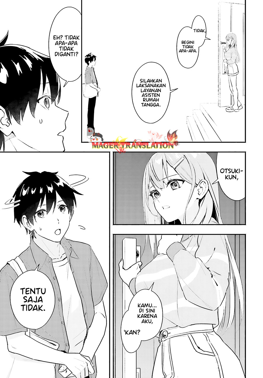Kajidaikou no Arbeit wo Hajimetara Gakuen Ichi no Bishoujo no Kazoku ni Kiniirarechaimashita Chapter 1 Gambar 23