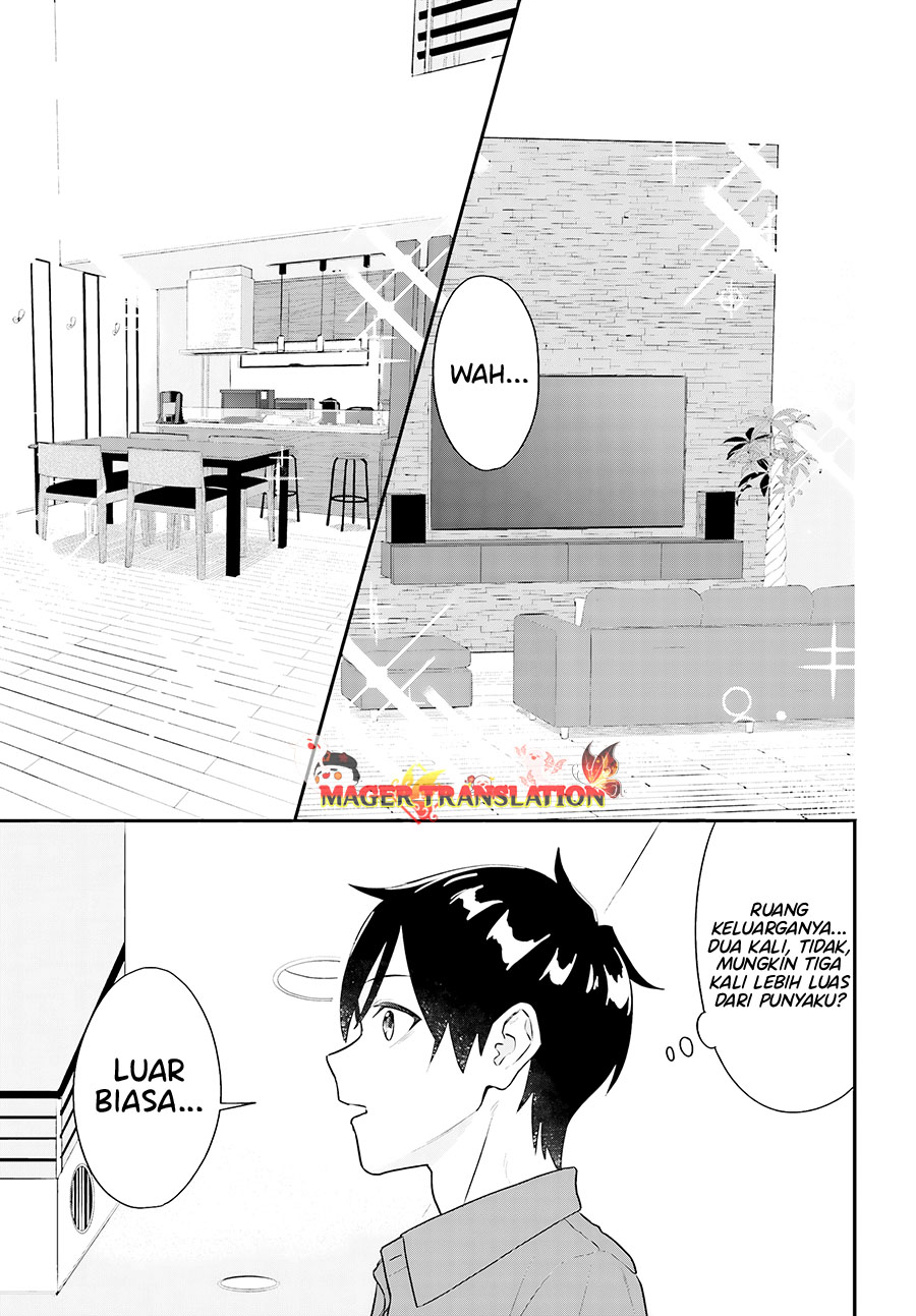 Kajidaikou no Arbeit wo Hajimetara Gakuen Ichi no Bishoujo no Kazoku ni Kiniirarechaimashita Chapter 1 Gambar 27