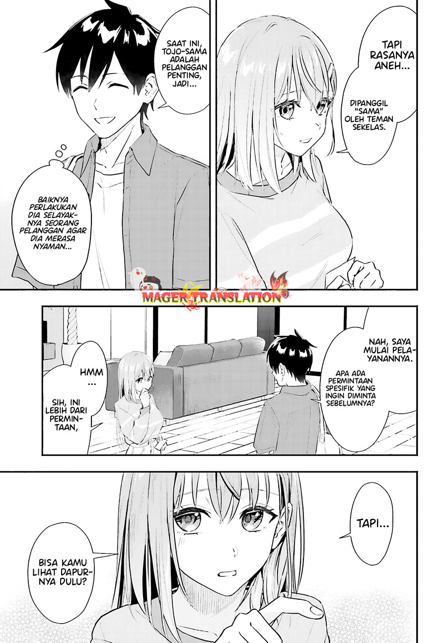 Kajidaikou no Arbeit wo Hajimetara Gakuen Ichi no Bishoujo no Kazoku ni Kiniirarechaimashita Chapter 1 Gambar 29