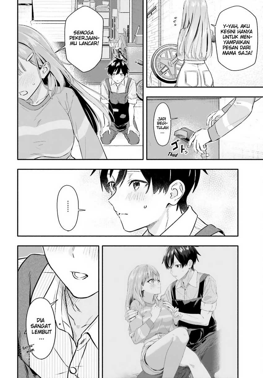 Kajidaikou no Arbeit wo Hajimetara Gakuen Ichi no Bishoujo no Kazoku ni Kiniirarechaimashita Chapter 7.1 Gambar 3
