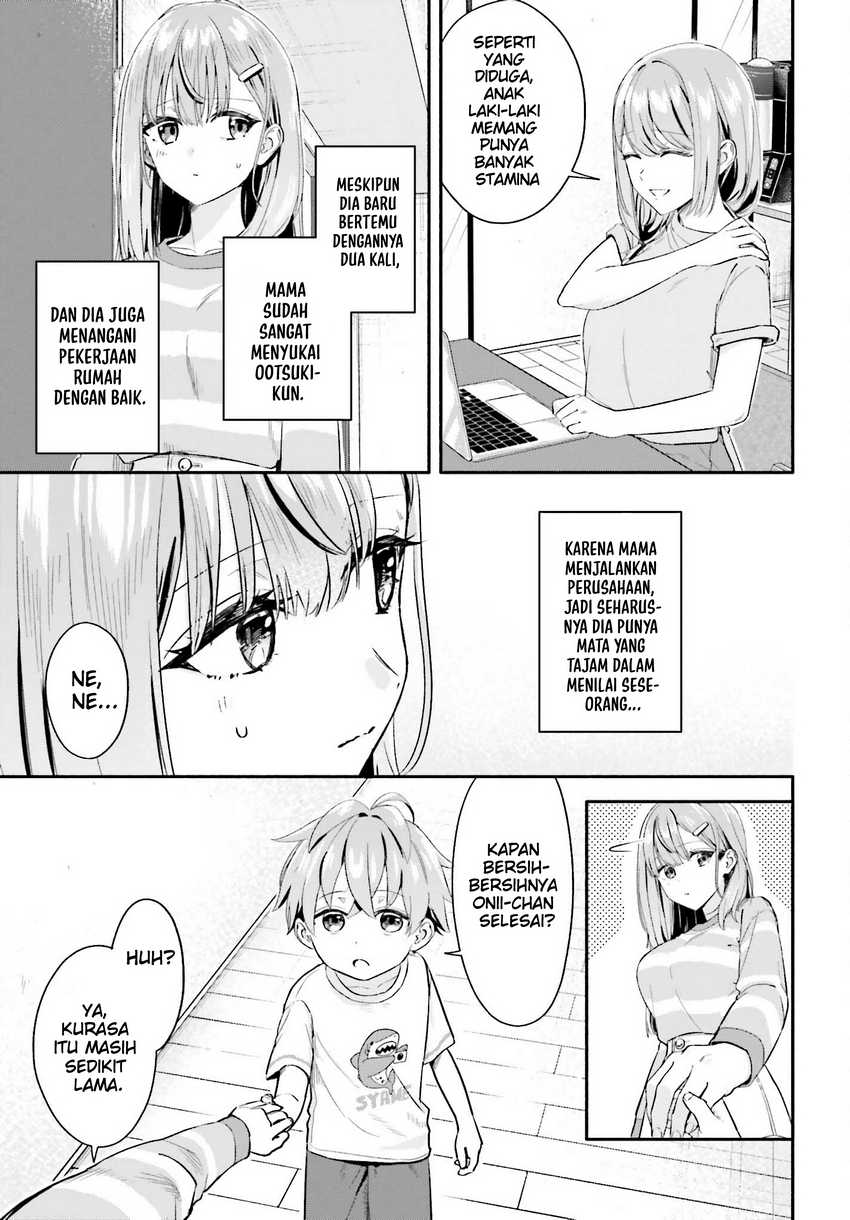Kajidaikou no Arbeit wo Hajimetara Gakuen Ichi no Bishoujo no Kazoku ni Kiniirarechaimashita Chapter 7.1 Gambar 8