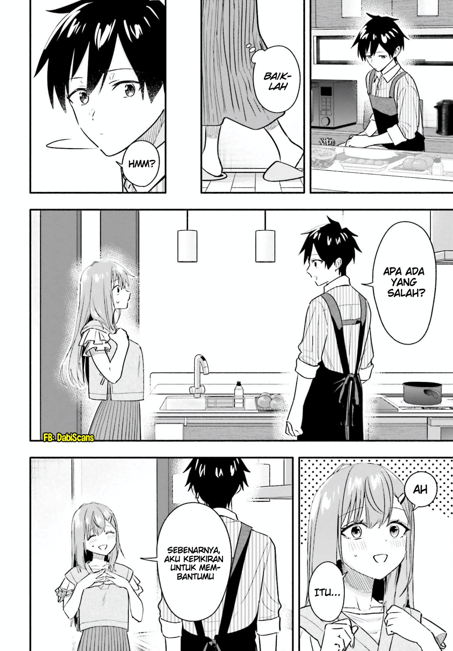 Kajidaikou no Arbeit wo Hajimetara Gakuen Ichi no Bishoujo no Kazoku ni Kiniirarechaimashita Chapter 7.2 Gambar 13