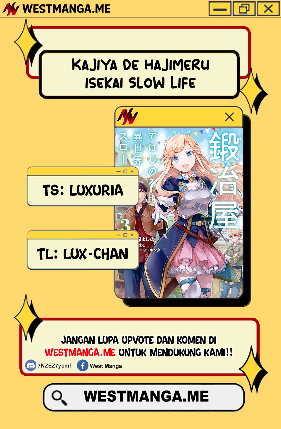 Baca  Kajiya de Hajimeru Isekai Slow Life Chapter 22 Gambar 2