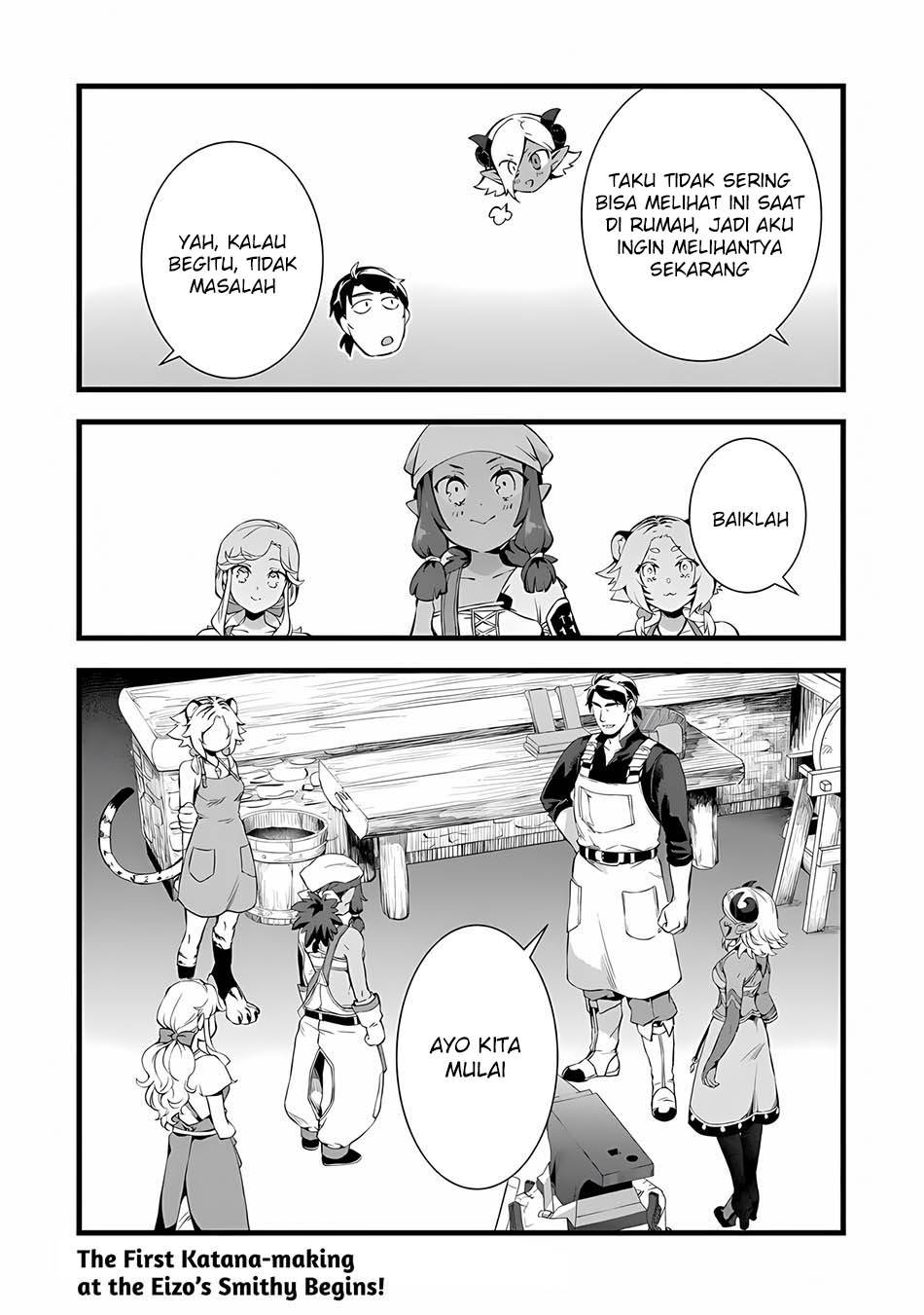 Kajiya de Hajimeru Isekai Slow Life Chapter 23 Gambar 35