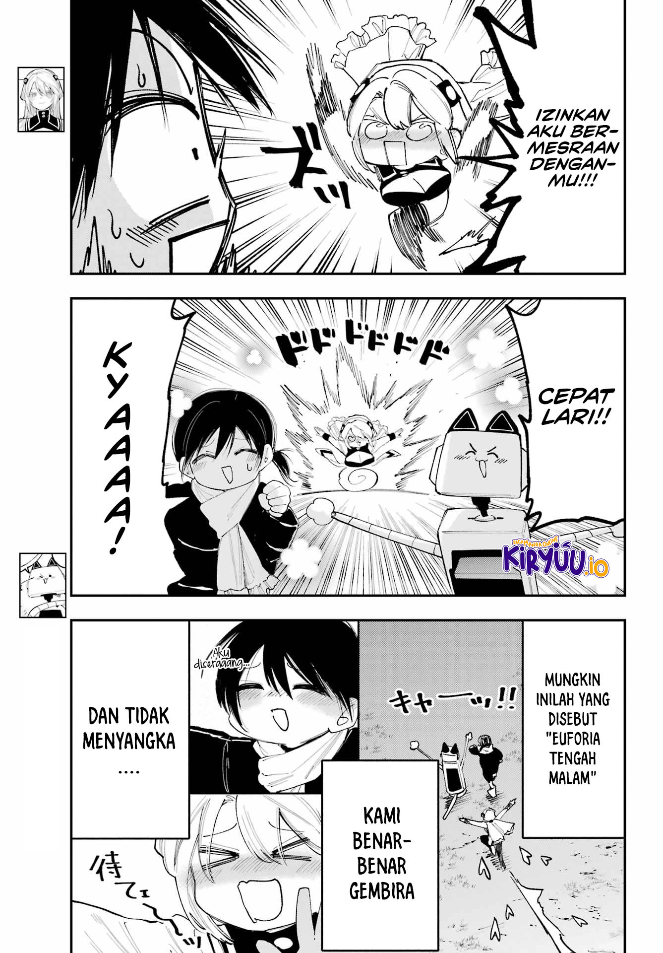 Kami-sama ga Mitenai kara Chapter 12 Gambar 16