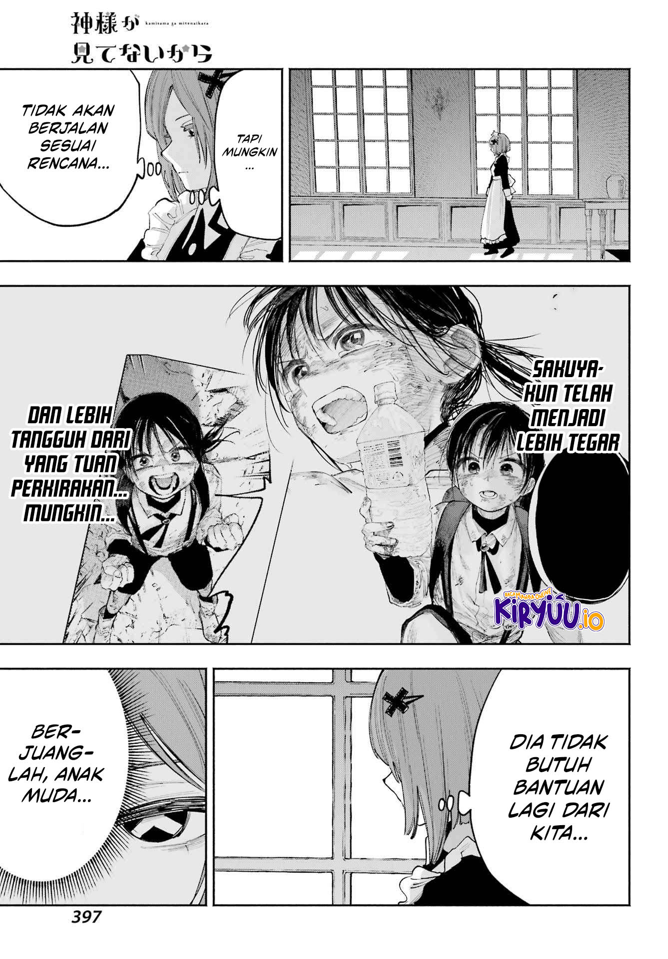 Kami-sama ga Mitenai kara Chapter 12 Gambar 24