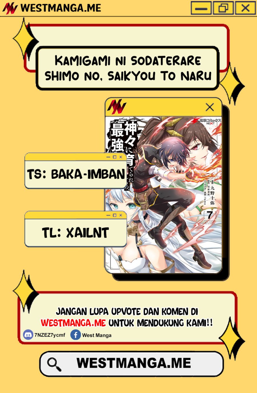 Kamigami ni Sodaterare Shimo no, Saikyou to Naru Chapter 56 Gambar 3