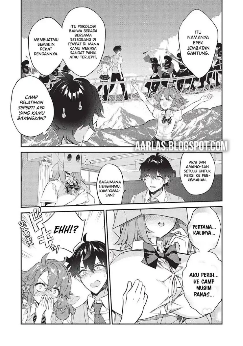 Kamiyama-san no Kami Bukuro no Naka ni wa Chapter 15 Gambar 5