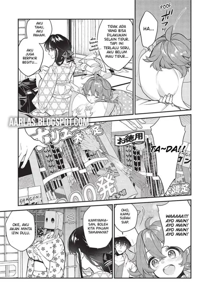 Kamiyama-san no Kami Bukuro no Naka ni wa Chapter 16 Gambar 12