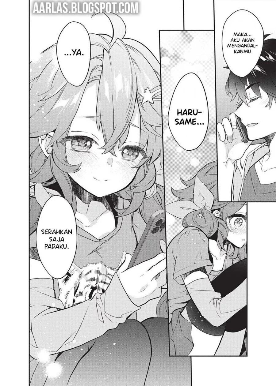 Kamiyama-san no Kami Bukuro no Naka ni wa Chapter 19 Gambar 17