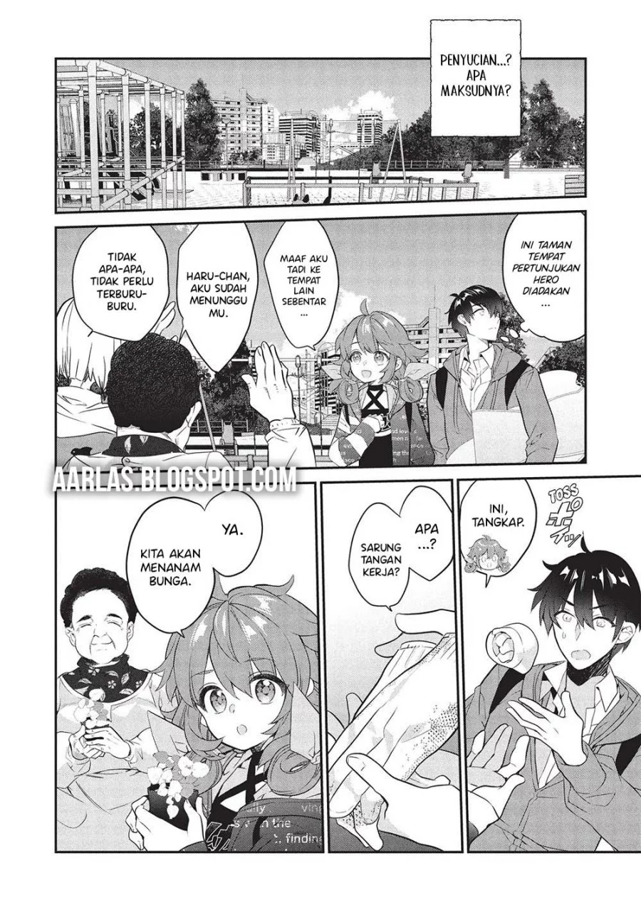 Kamiyama-san no Kami Bukuro no Naka ni wa Chapter 23 Gambar 17