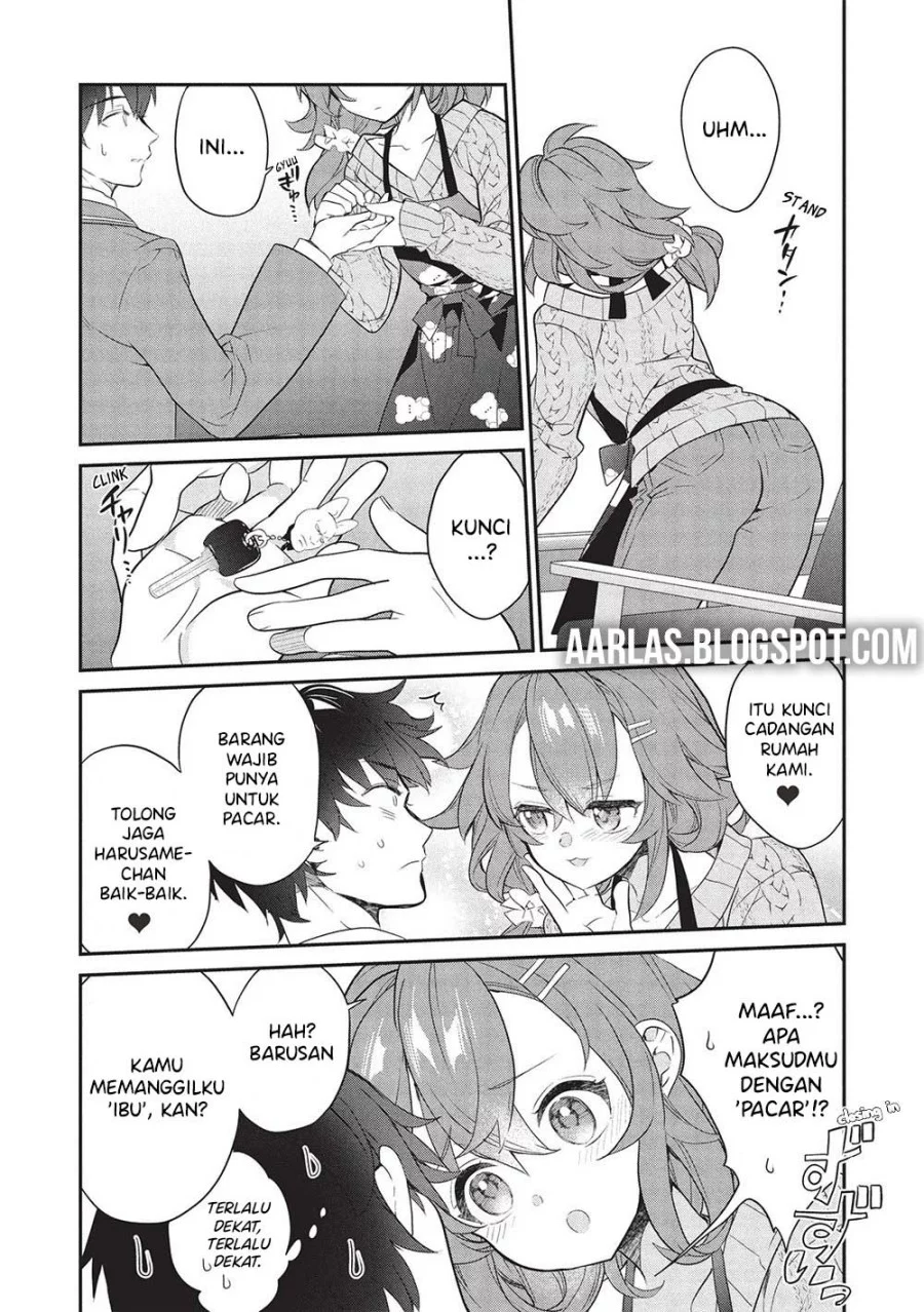 Kamiyama-san no Kami Bukuro no Naka ni wa Chapter 24 Gambar 14