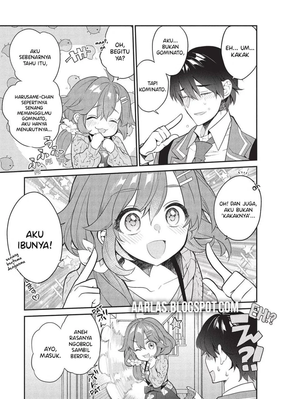 Kamiyama-san no Kami Bukuro no Naka ni wa Chapter 24 Gambar 6