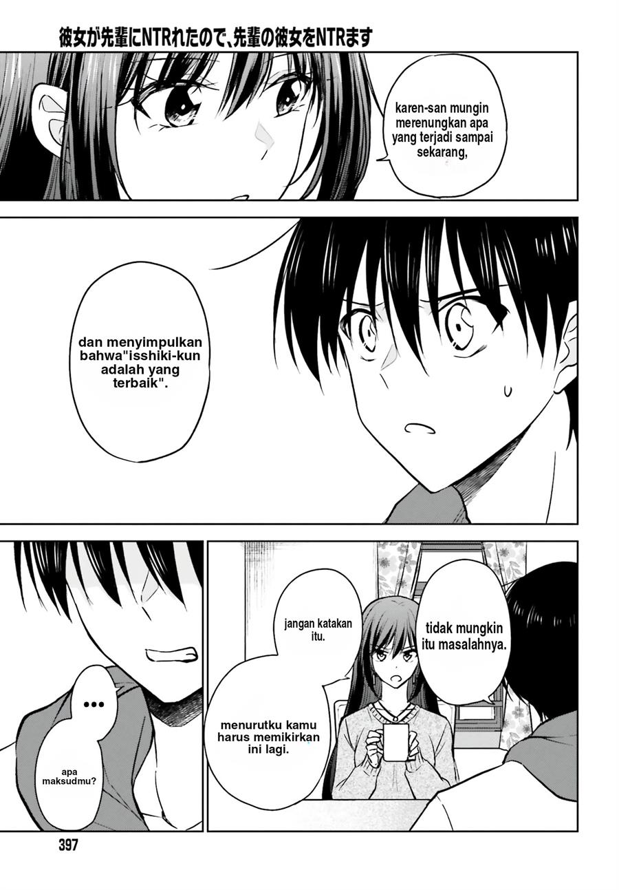 Kanojo ga Senpai ni NTR-reta no de, Senpai no Kanojo wo NTR-masu Chapter 9 Gambar 8