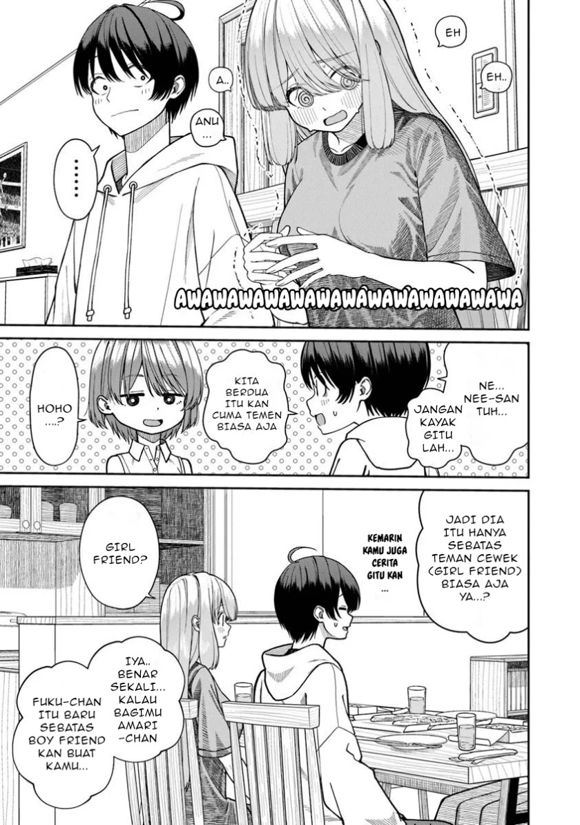Kanojo ni shitai Joshi Ichii, no Tonari de Mitsuketa Amari-chan Chapter 4.1 Gambar 14