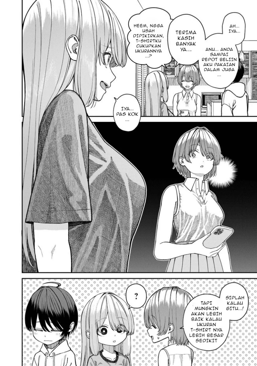 Kanojo ni shitai Joshi Ichii, no Tonari de Mitsuketa Amari-chan Chapter 4.1 Gambar 7