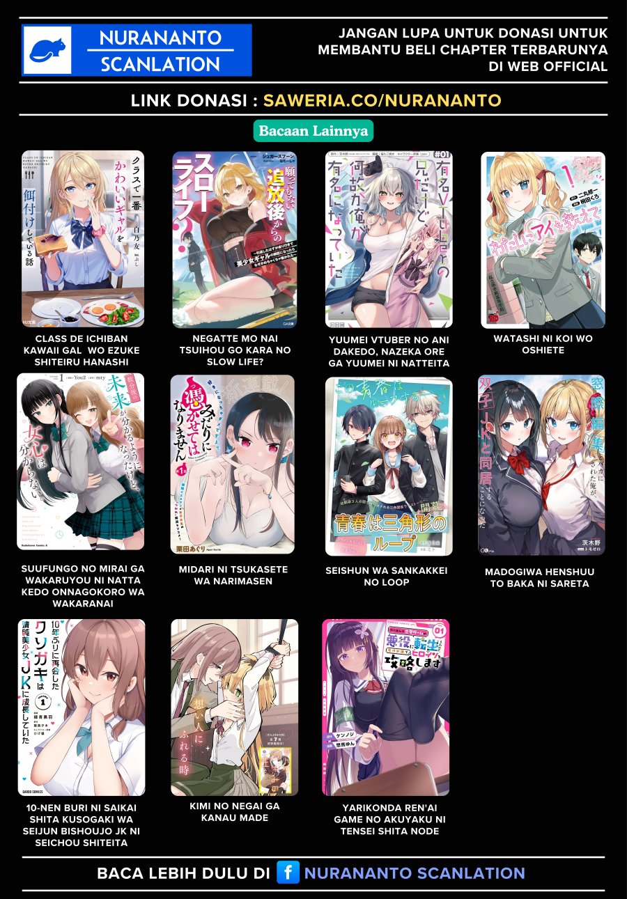 Kanojo ni shitai Joshi Ichii, no Tonari de Mitsuketa Amari-chan Chapter 4.6 Gambar 3