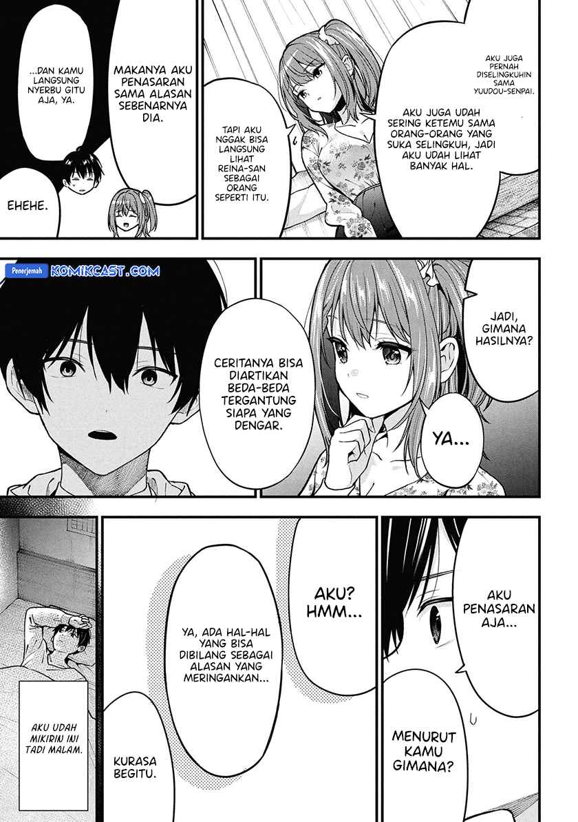 Kanojo ni Uwaki Sareteita Ore ga Koakuma na Kouhai ni Natsukarete Imasu Chapter 30 Gambar 21