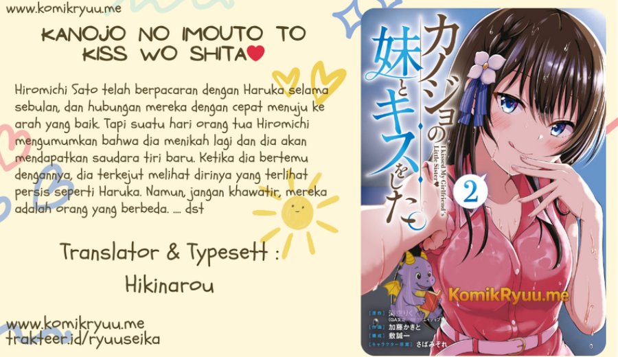 Baca Komik Kanojo no Imouto to Kisu wo Shita Chapter 10.2 Gambar 1
