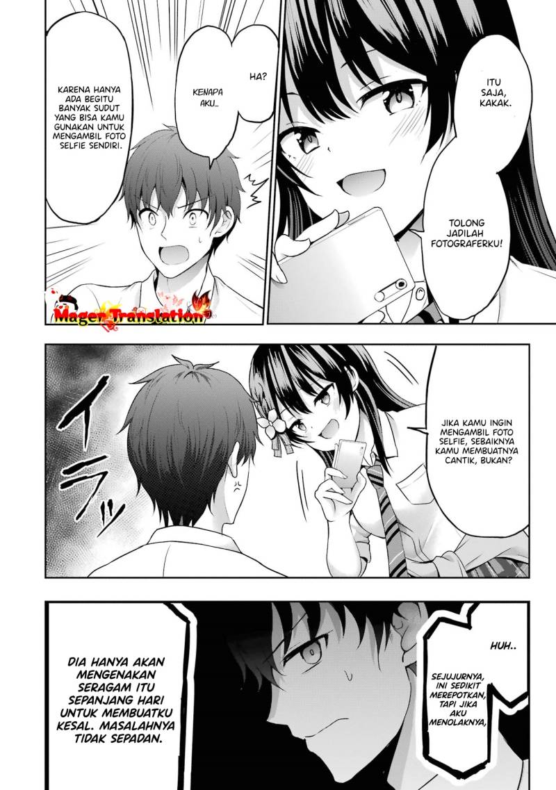 Kanojo no Imouto to Kisu wo Shita Chapter 6 Gambar 17