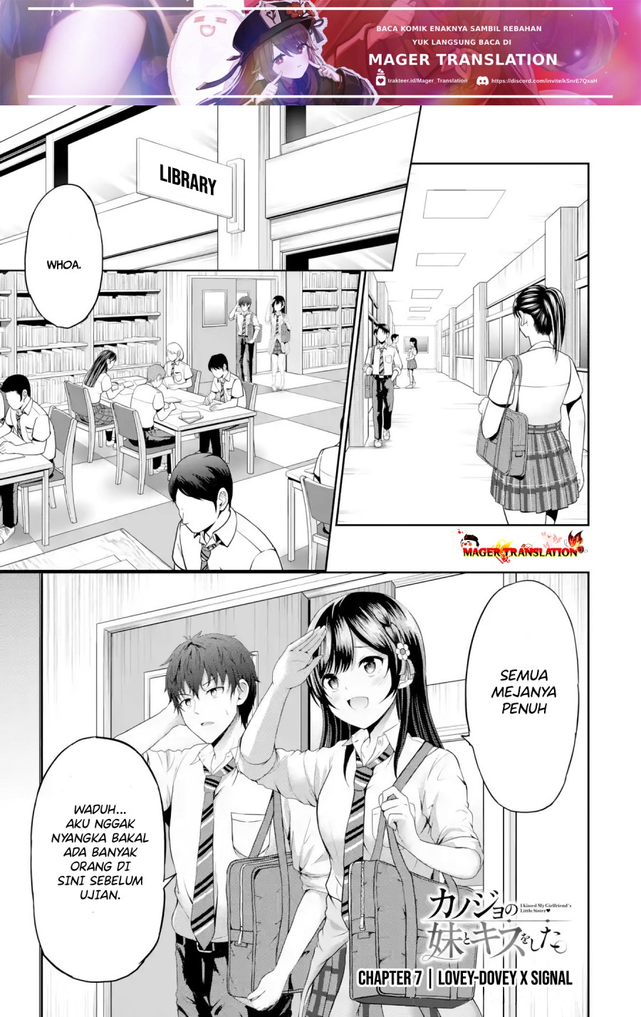 Baca Kanojo no Imouto to Kisu wo Shita Chapter 7.1 Gambar 2