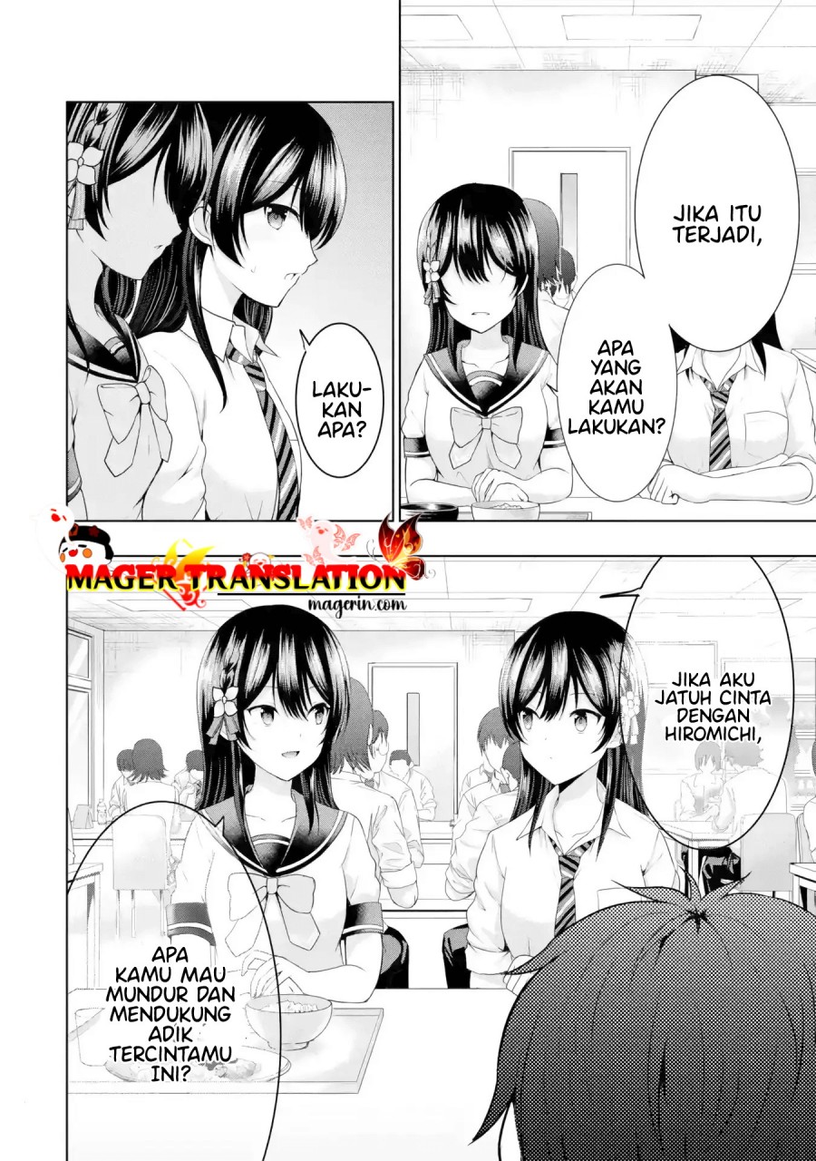 Kanojo no Imouto to Kisu wo Shita Chapter 8.2 Gambar 11